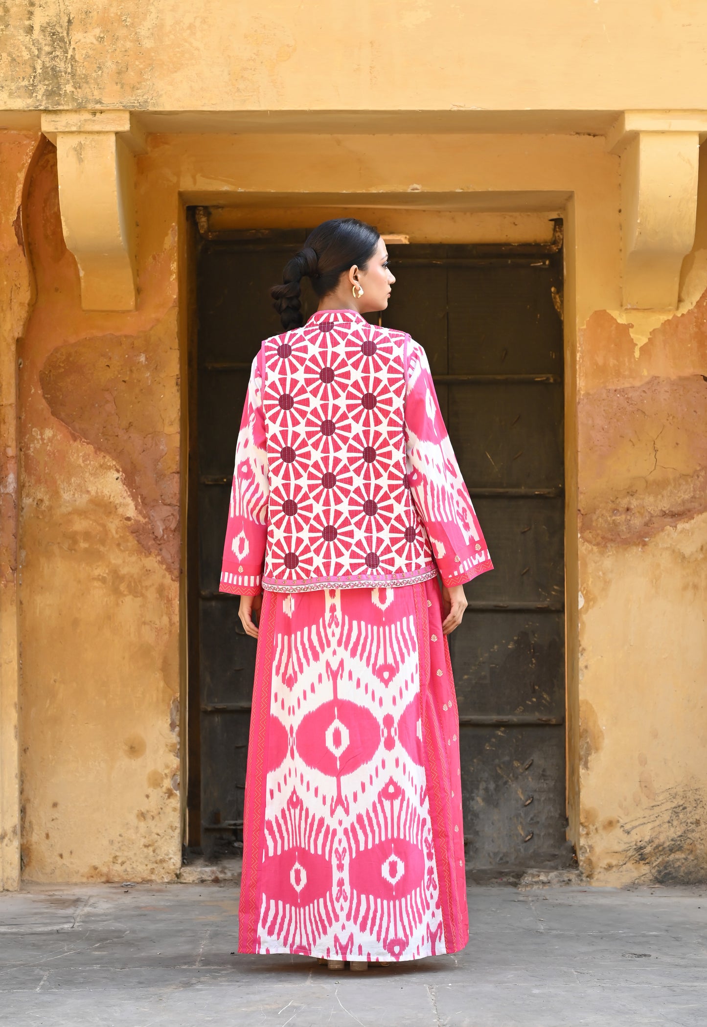 SERAYA SET FUSCHIA-same day delivery