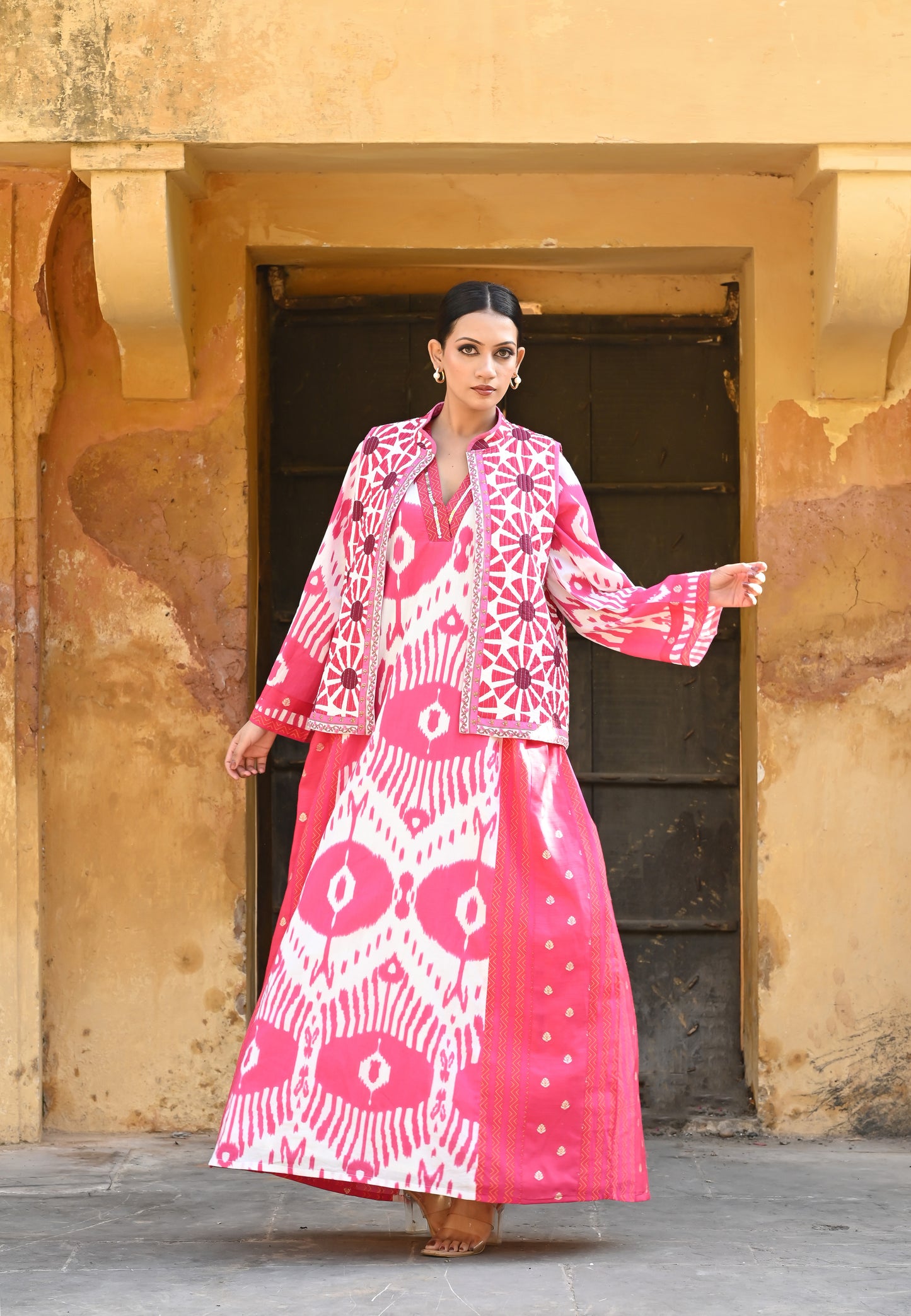 SERAYA SET FUSCHIA-same day delivery