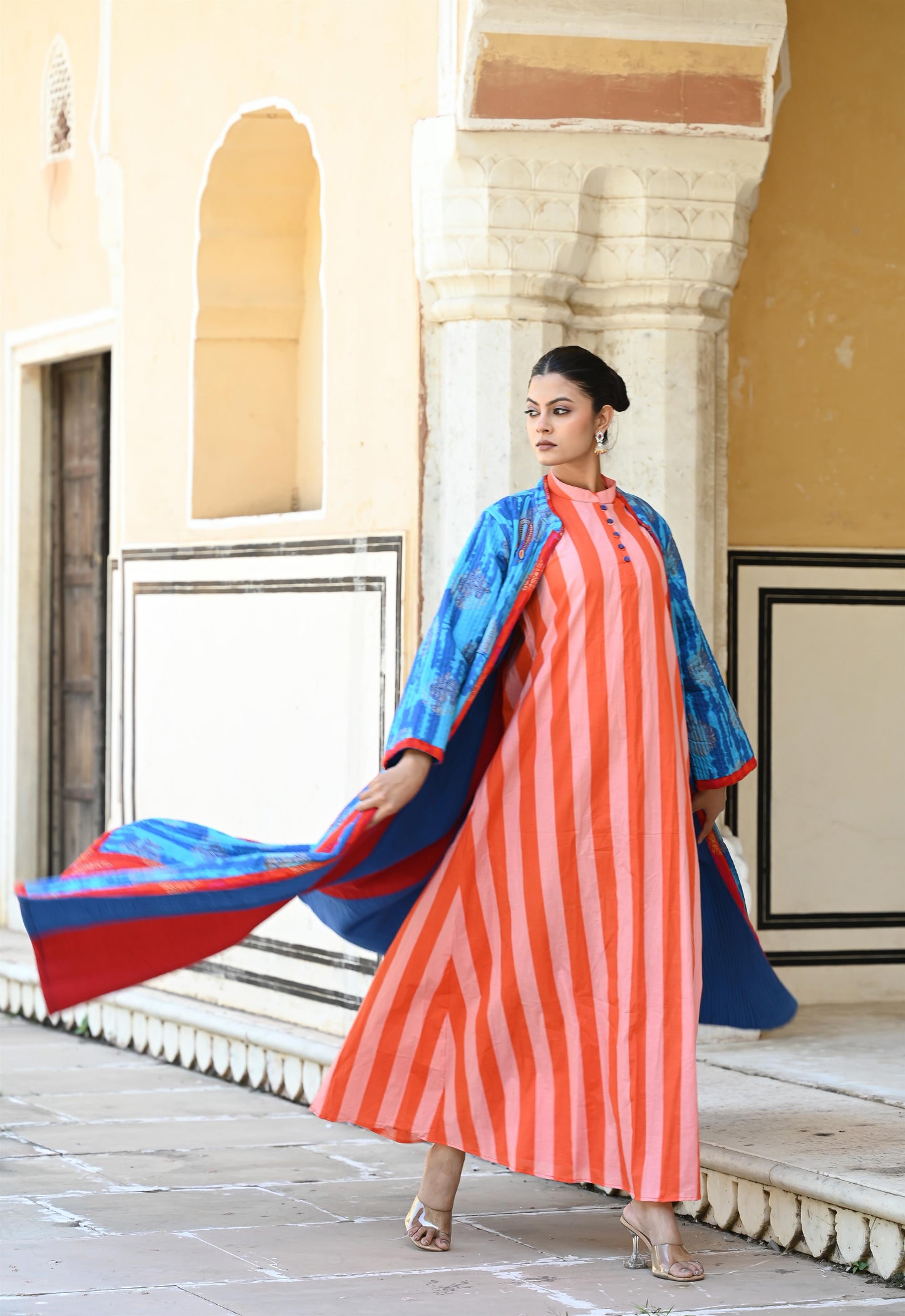 AHANA  WINTER QUILTED JACKET SET-DELIVERY IN 7 TO 10 DAYS