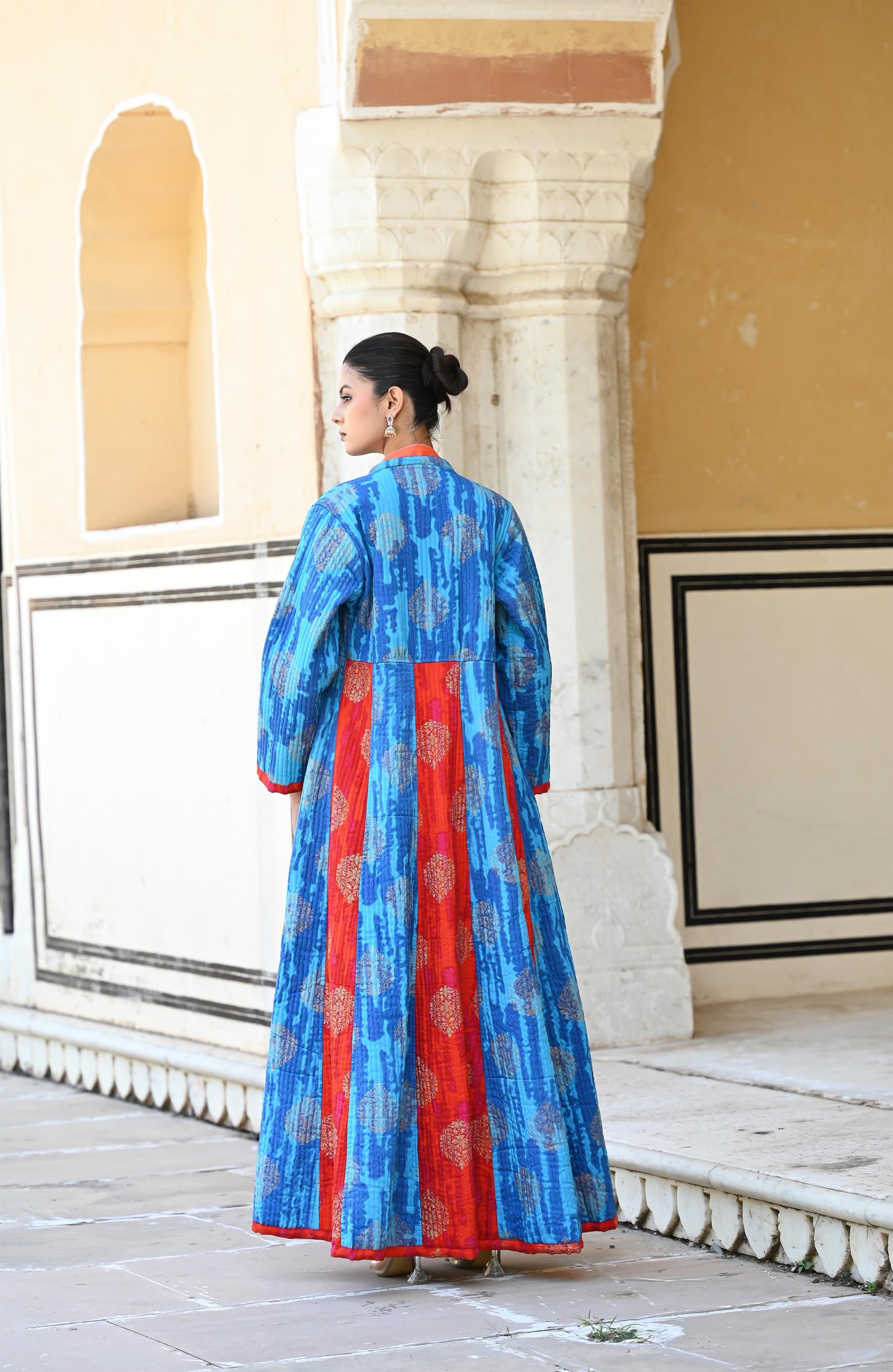 AHANA  WINTER QUILTED JACKET SET-DELIVERY IN 7 TO 10 DAYS