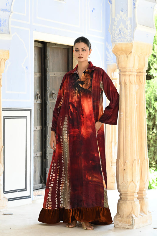 VAARAHI VELVET -DELIVERY IN 3 TO 4 DAYS