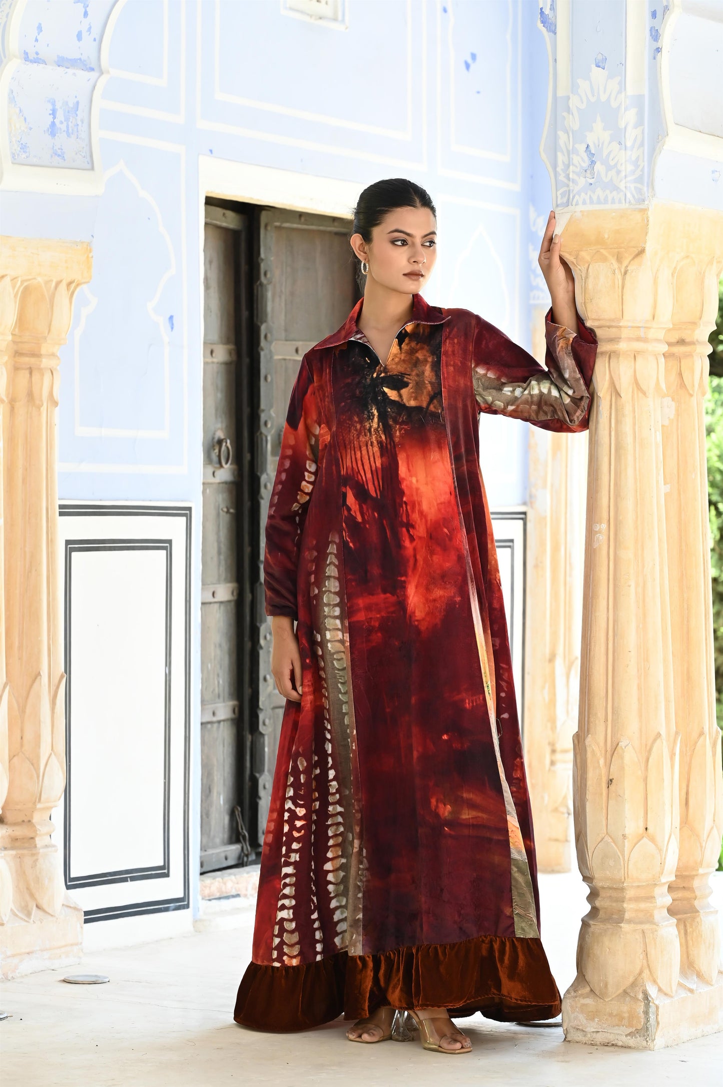 VAARAHI VELVET -SAME DAY DELIVERY