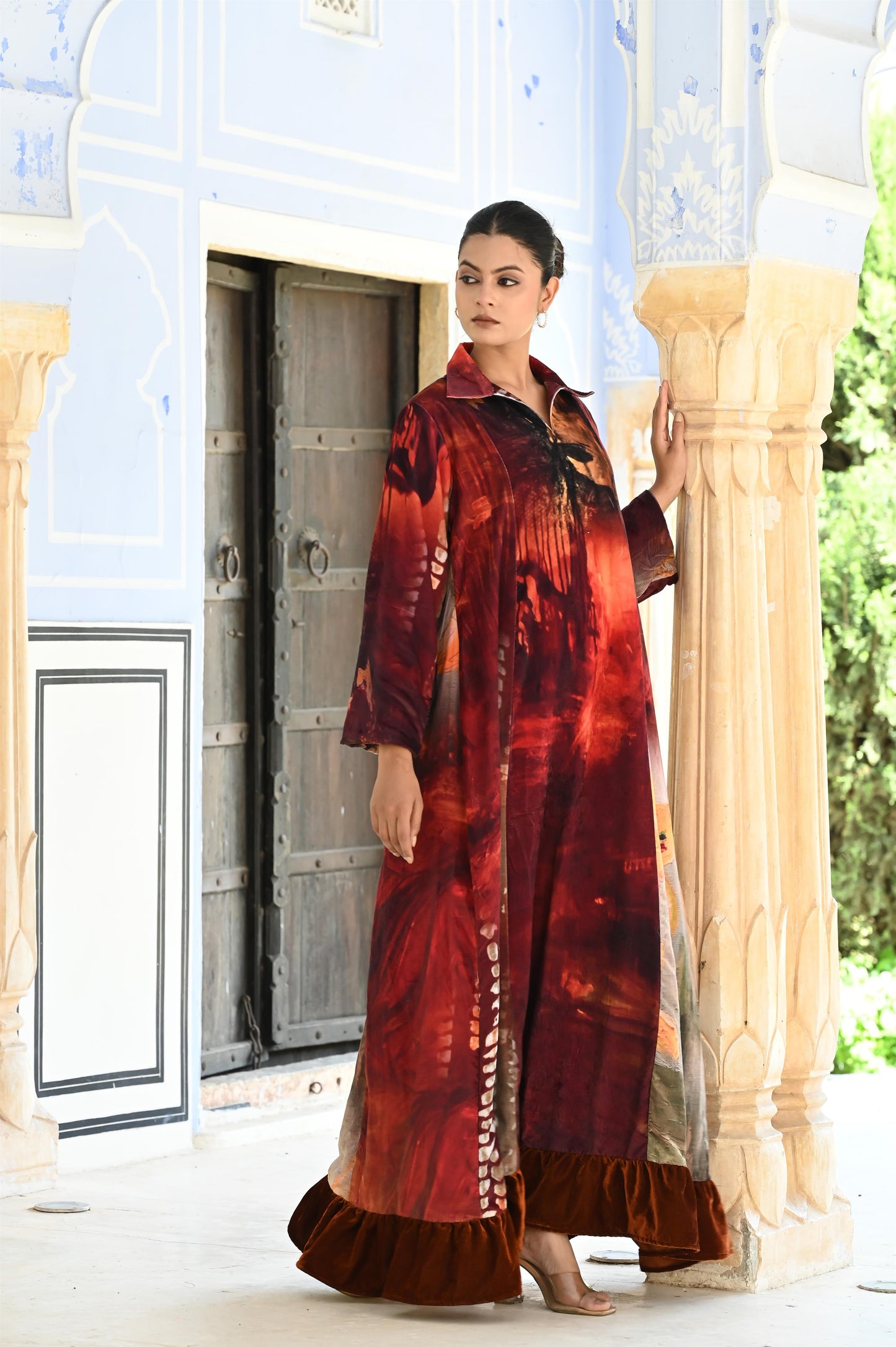 VAARAHI VELVET -SAME DAY DELIVERY