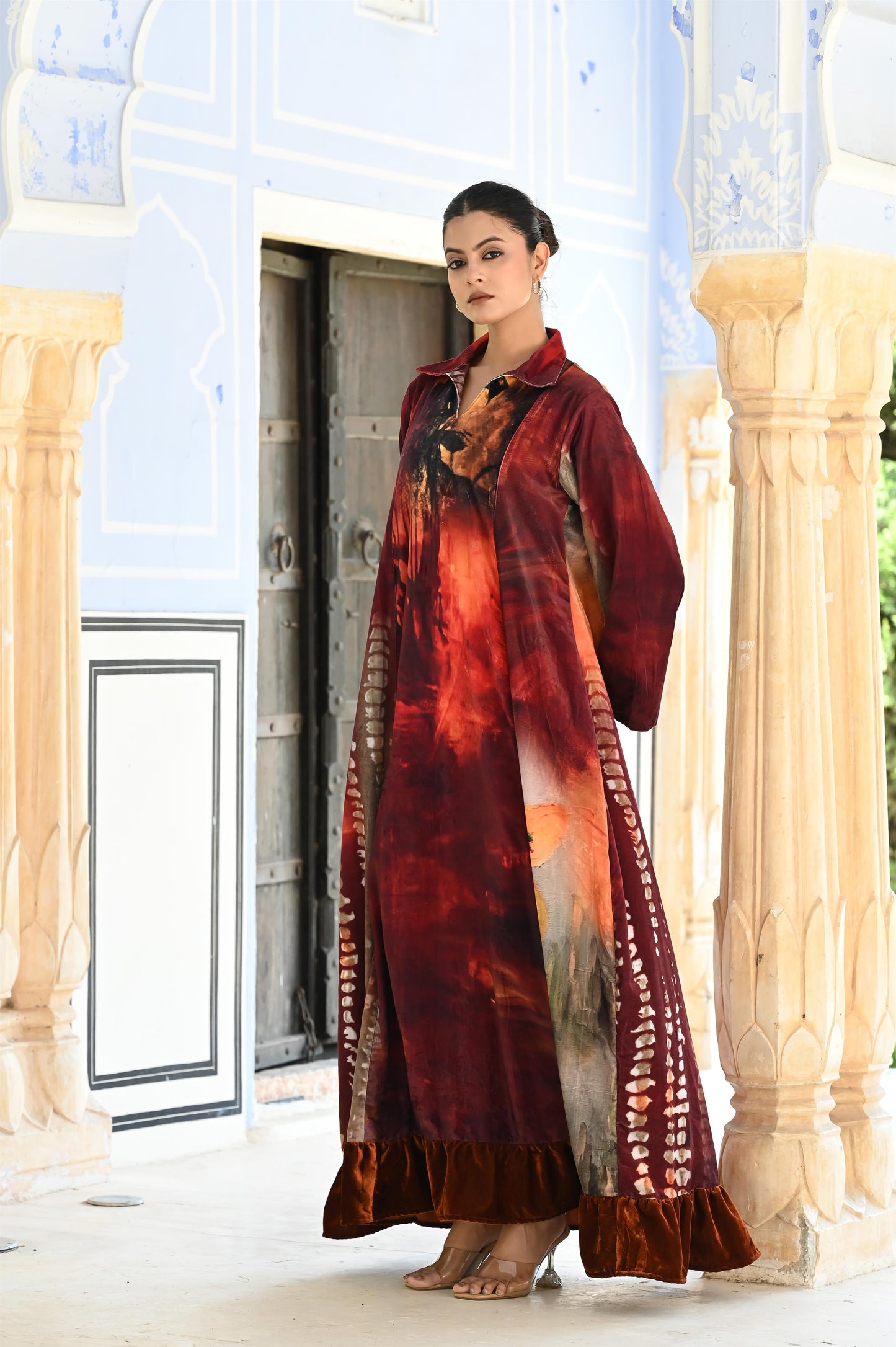 VAARAHI VELVET -SAME DAY DELIVERY