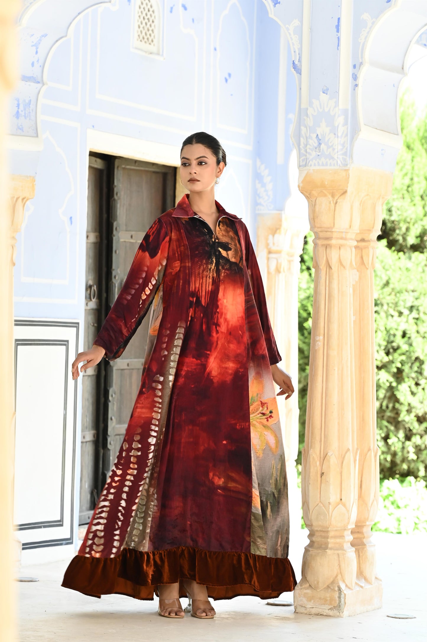 VAARAHI VELVET -SAME DAY DELIVERY