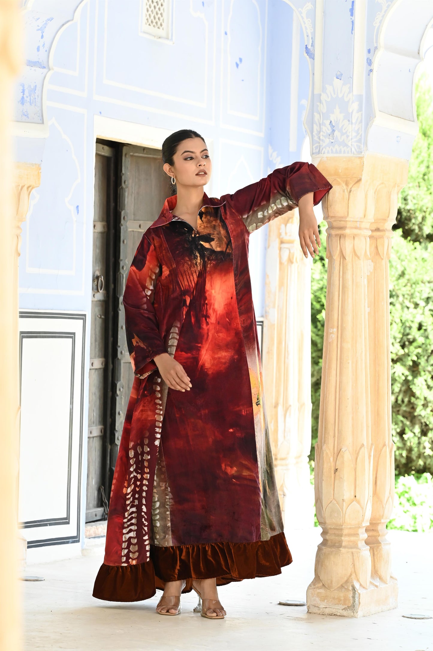 VAARAHI VELVET -SAME DAY DELIVERY