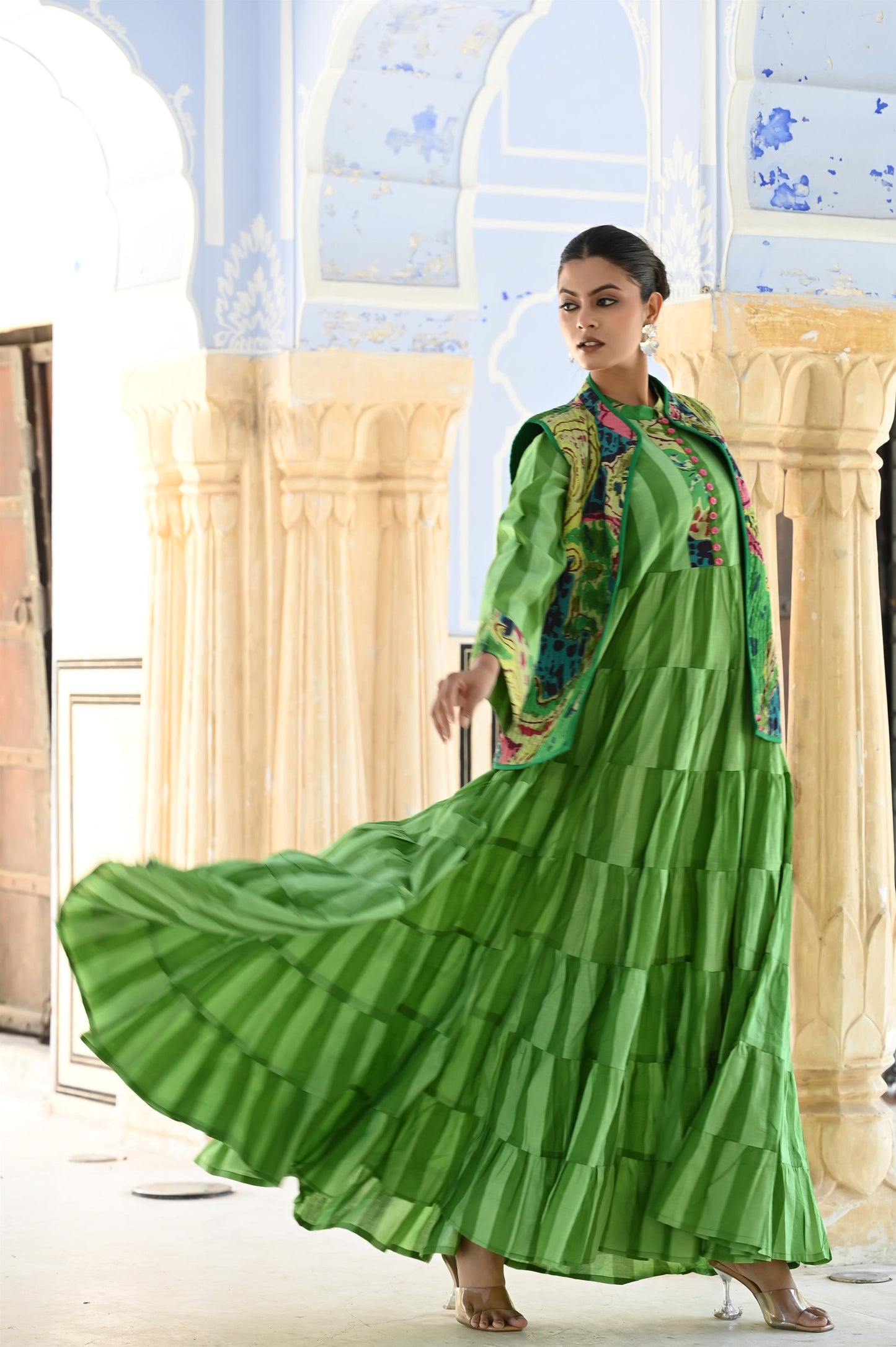 ARNA GREEN SET-DELIVERY IN 1 OR 2 DAYS