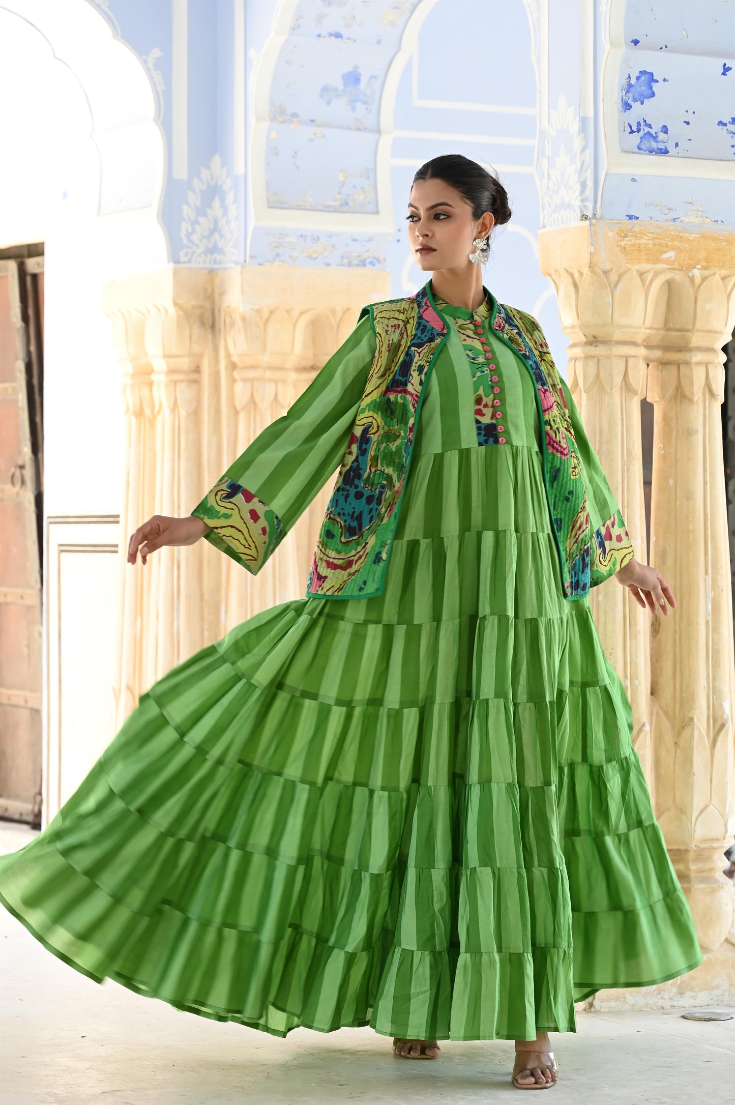 ARNA GREEN SET-DELIVERY IN 1 OR 2 DAYS