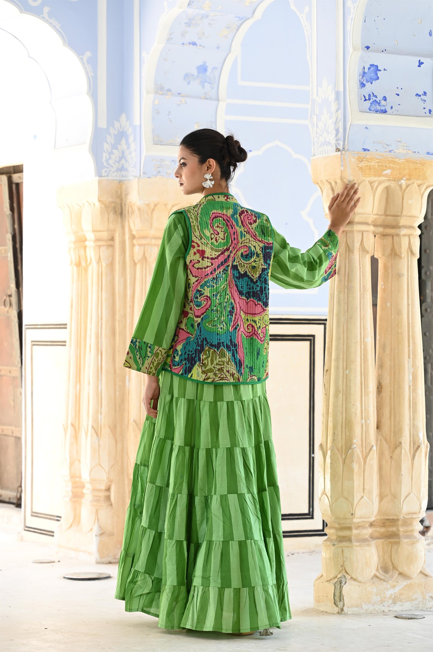 ARNA GREEN SET-DELIVERY IN 1 OR 2 DAYS