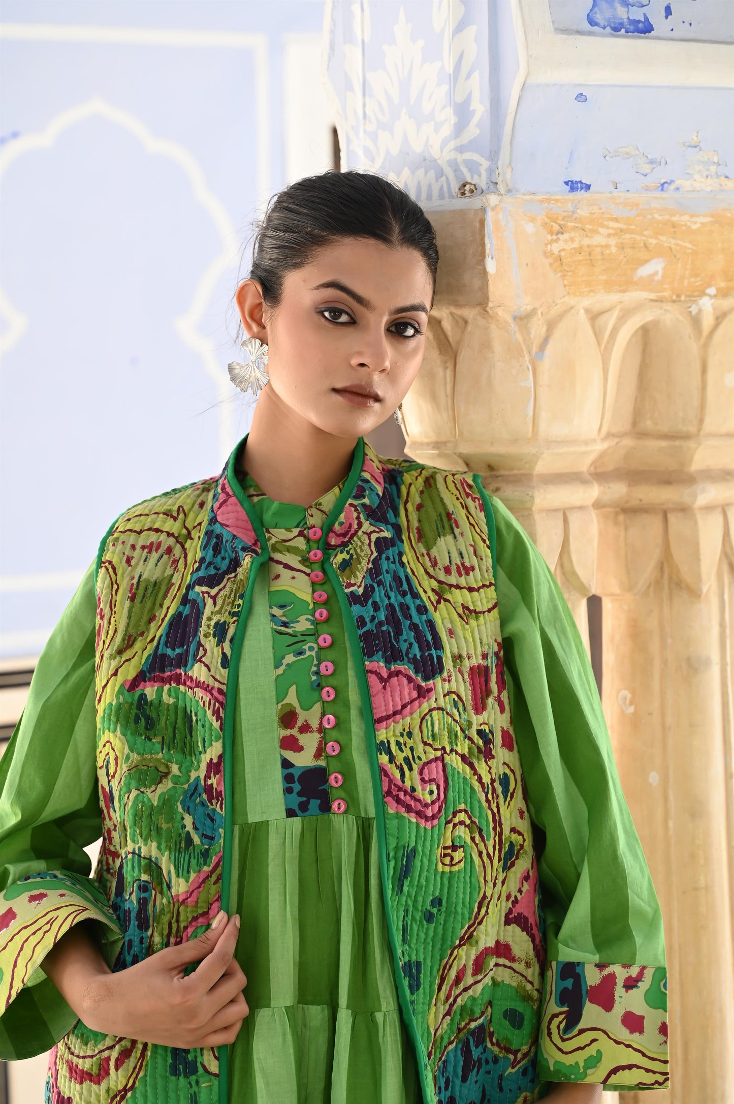 ARNA GREEN SET-DELIVERY IN 1 OR 2 DAYS