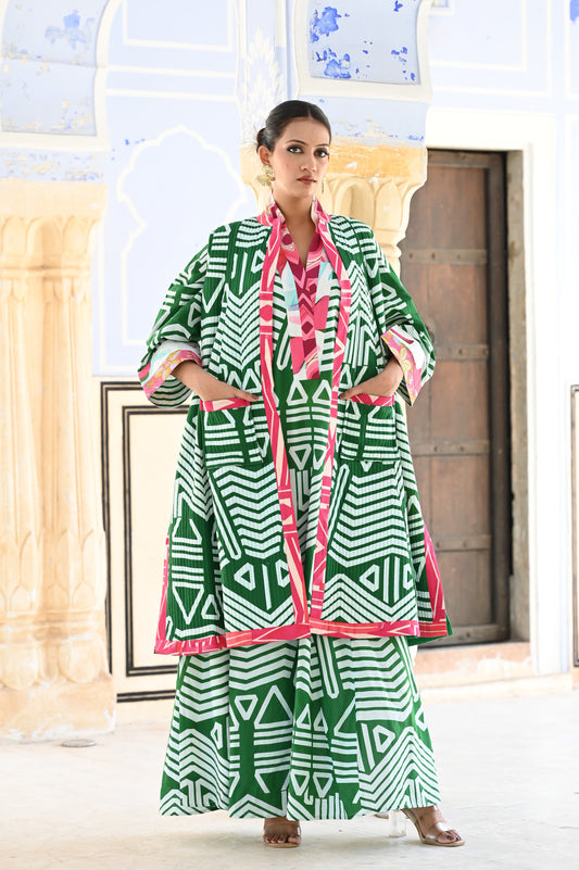 PRANA SET GREEN-DELIVERY IN 4 TO 5 DAYS