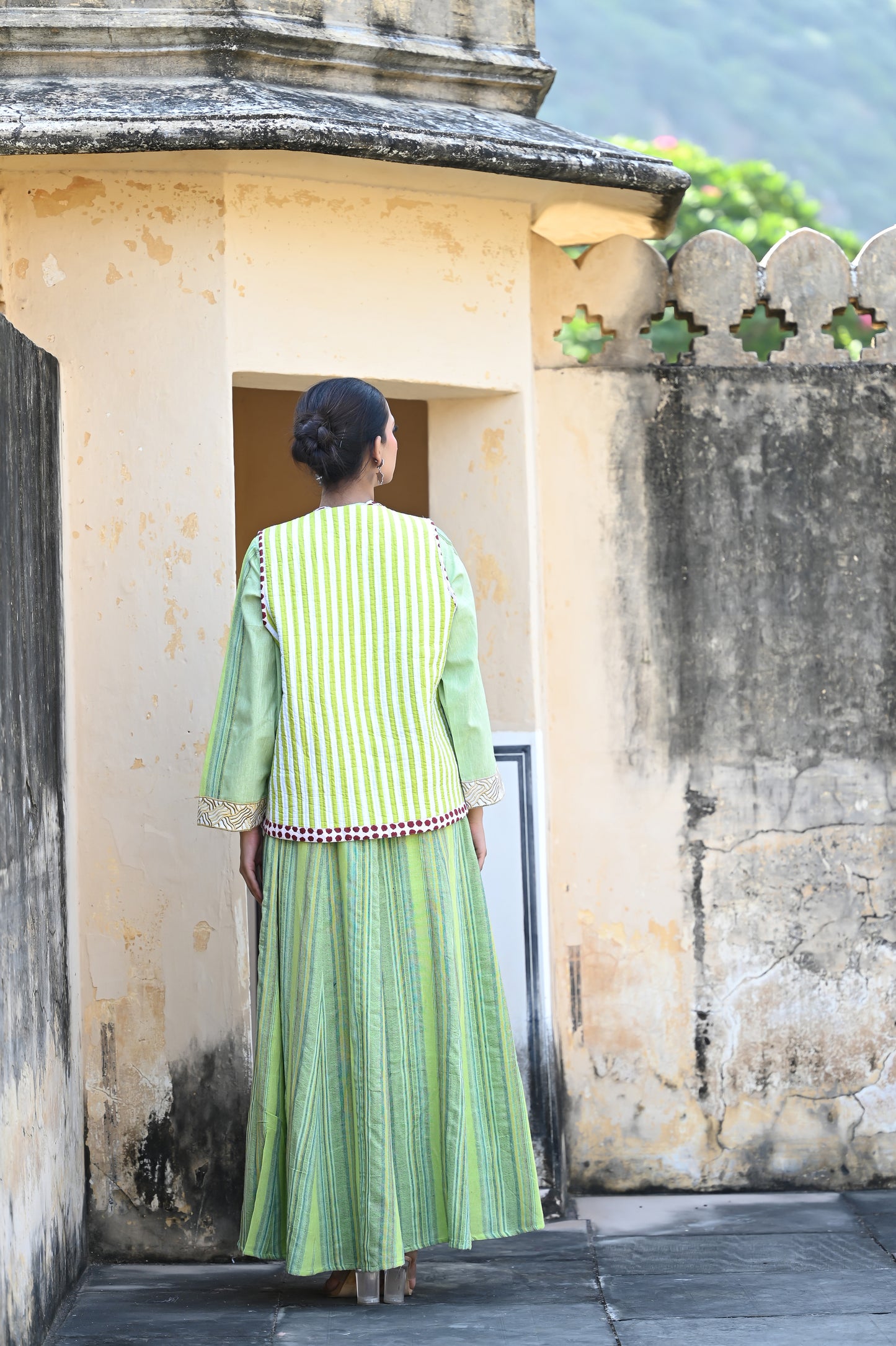 SERAYA SET GREEN-delivery in 7 to 10 days