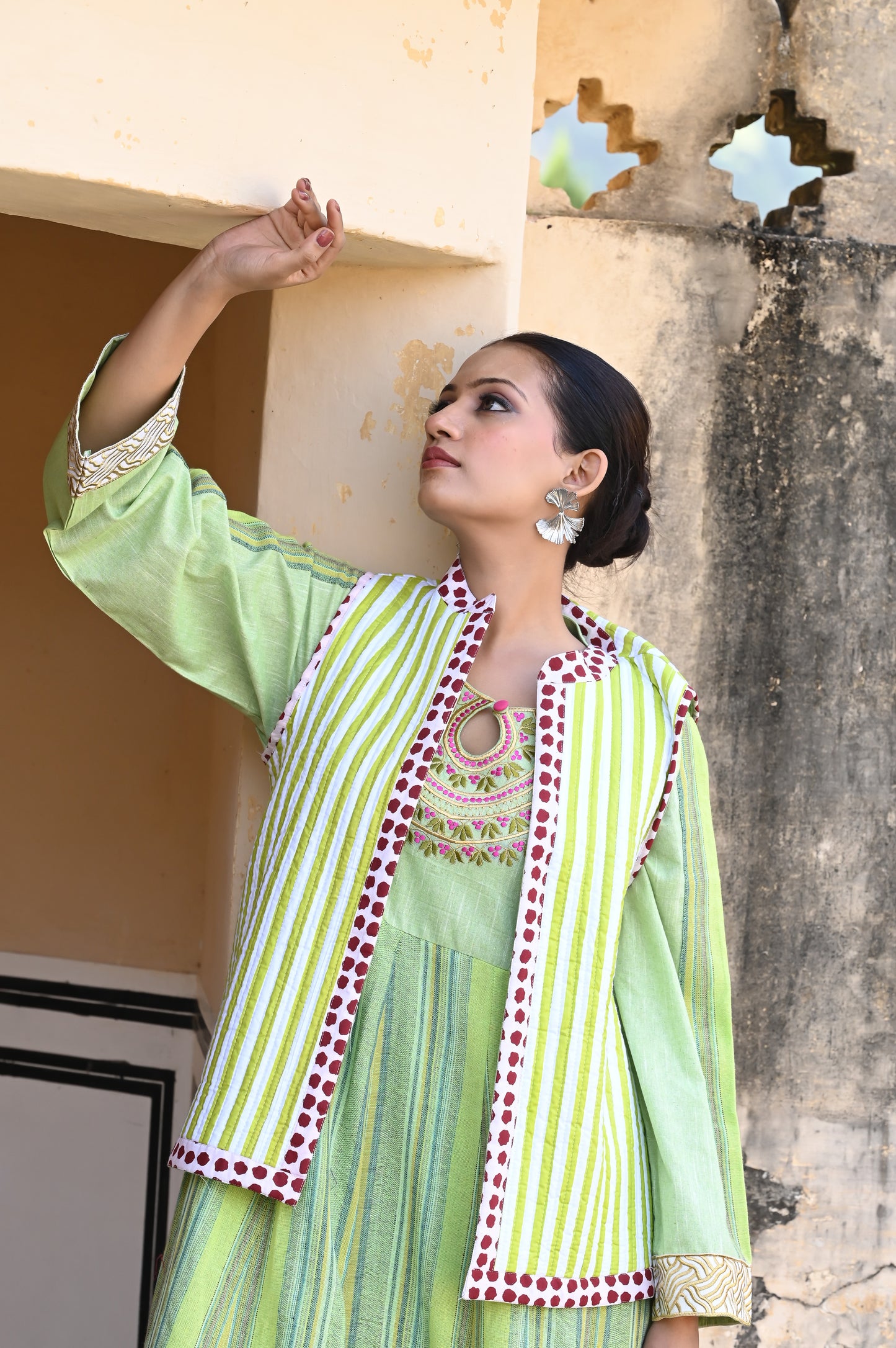 SERAYA SET GREEN-delivery in 7 to 10 days