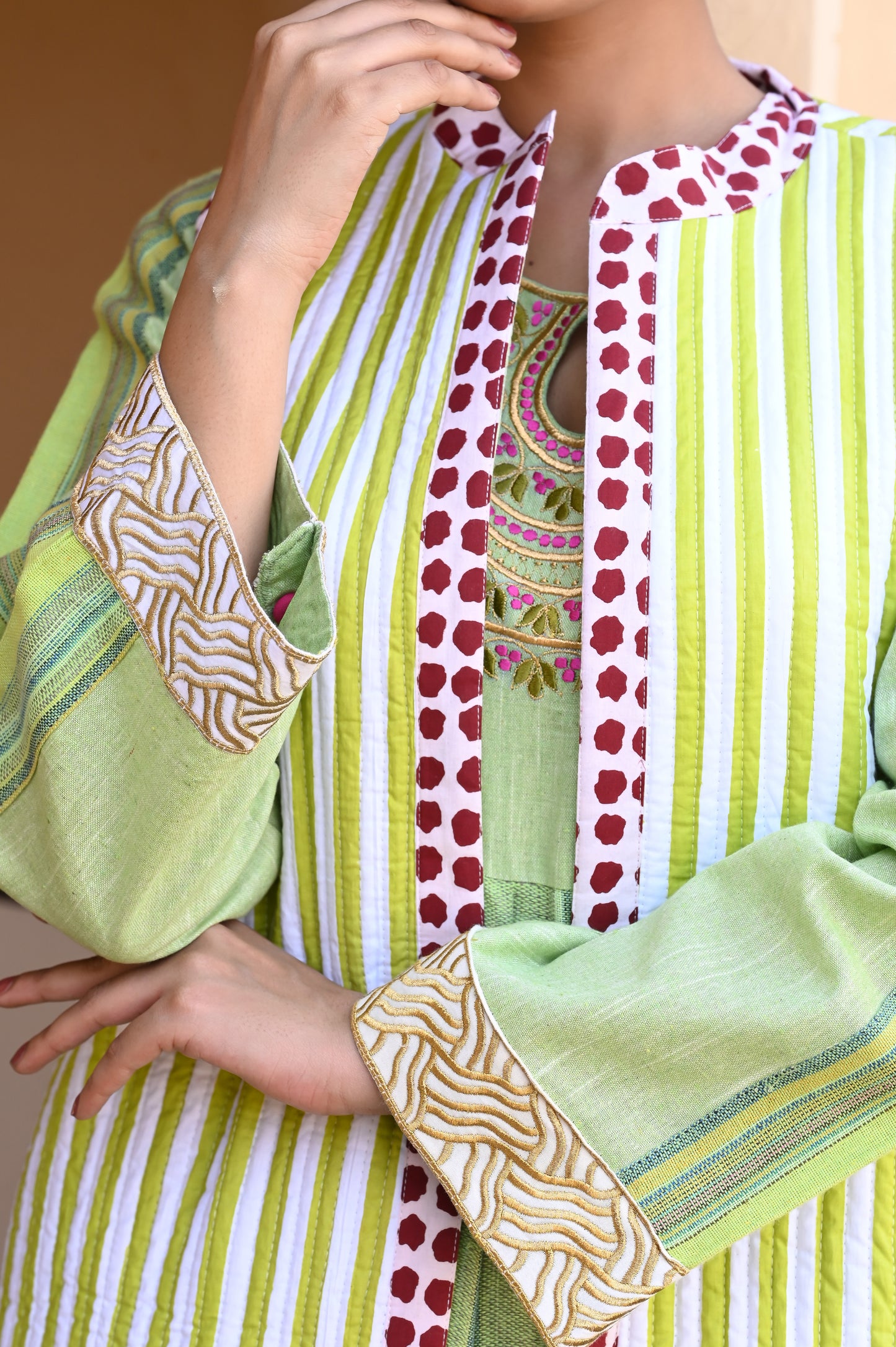 SERAYA SET GREEN-delivery in 7 to 10 days