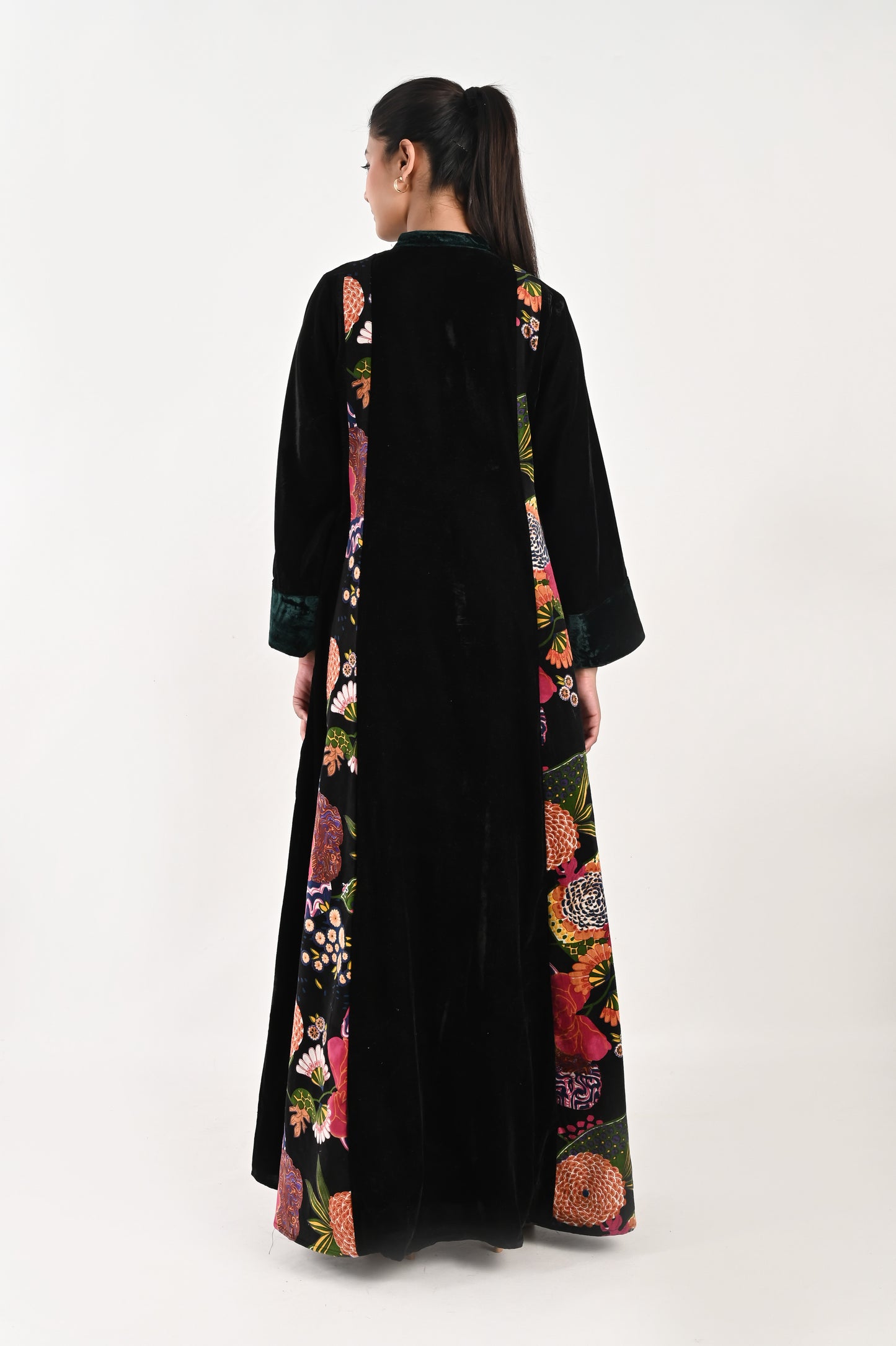 KAASHVI VELEVT KAFTAN-DELIVERY IN 1 WEEK