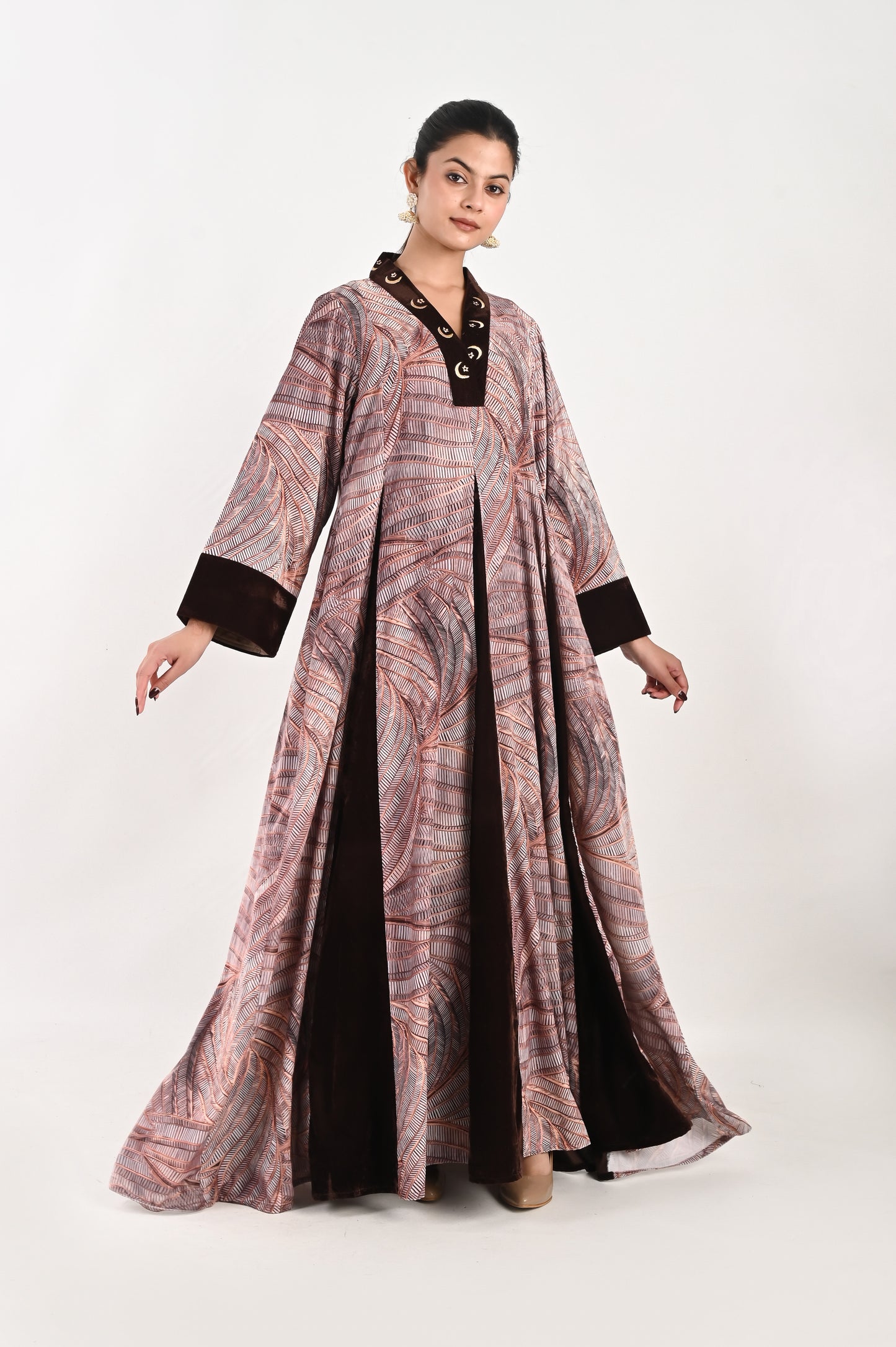 ATYA BROWN VELVET -DELIVERY IN 7 TO 10 DAYS