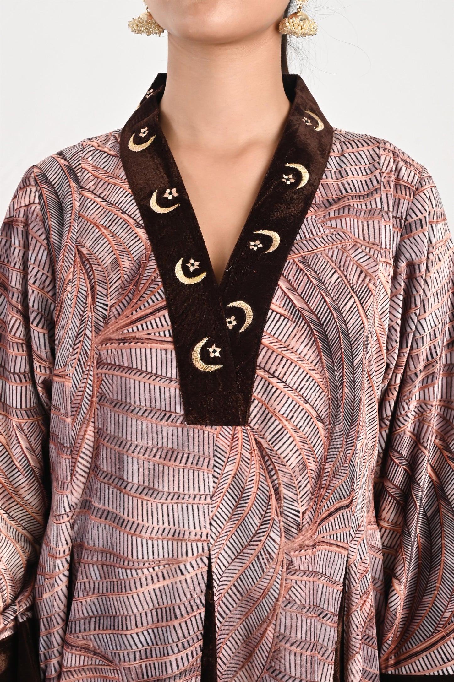 ATYA BROWN VELVET -DELIVERY IN 7 TO 10 DAYS