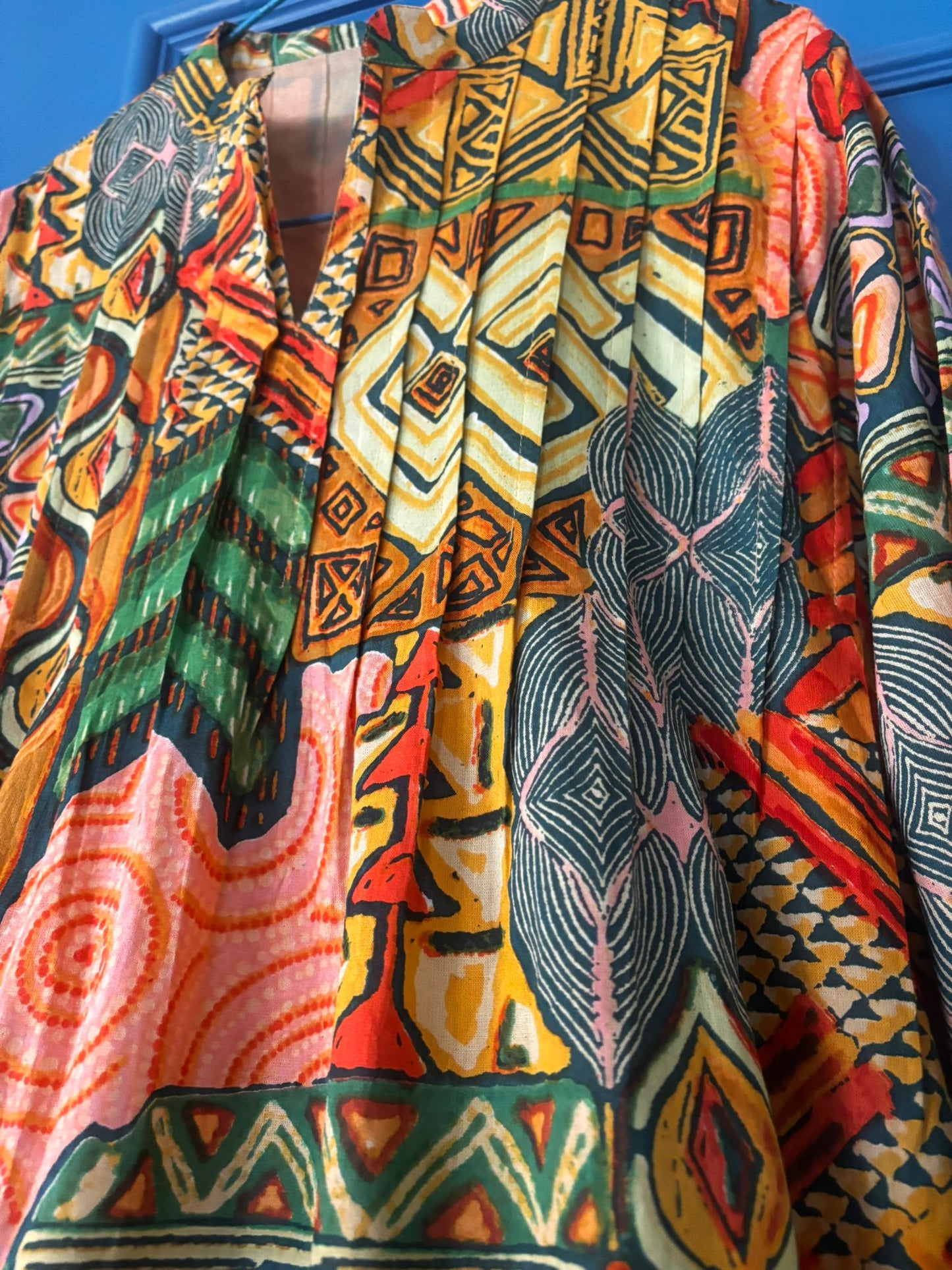 Isha painted cotton-delivery in 7 to 10 days