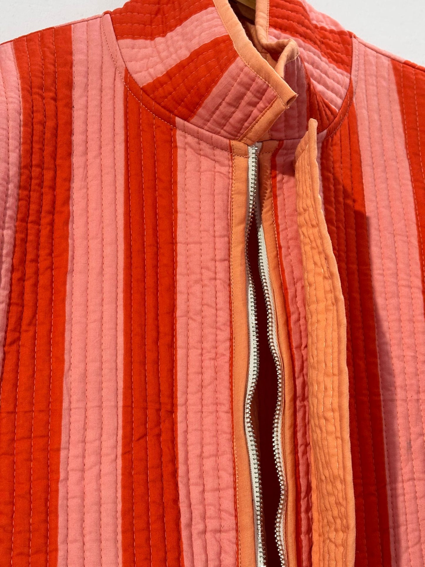 AYVEN ORANGE WINTER QUILTED JACKET- DELIVERY IN 7 TO 10 DAYS