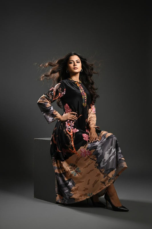 SOL  Linen kaftan -DELIVERY IN 2 -3 DAYS