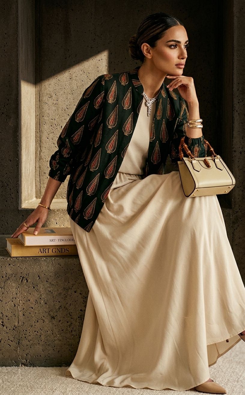 IVA SKIRT AND SHIRT SET(SET OF 3) -Delivery in 3 TO 4 DAYS