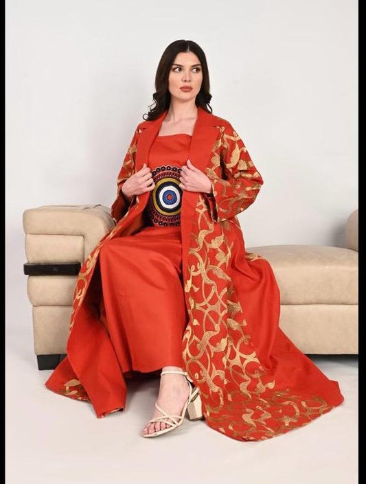 MIORAH ORANGE SET -DELIEVERY IN 1 DAY