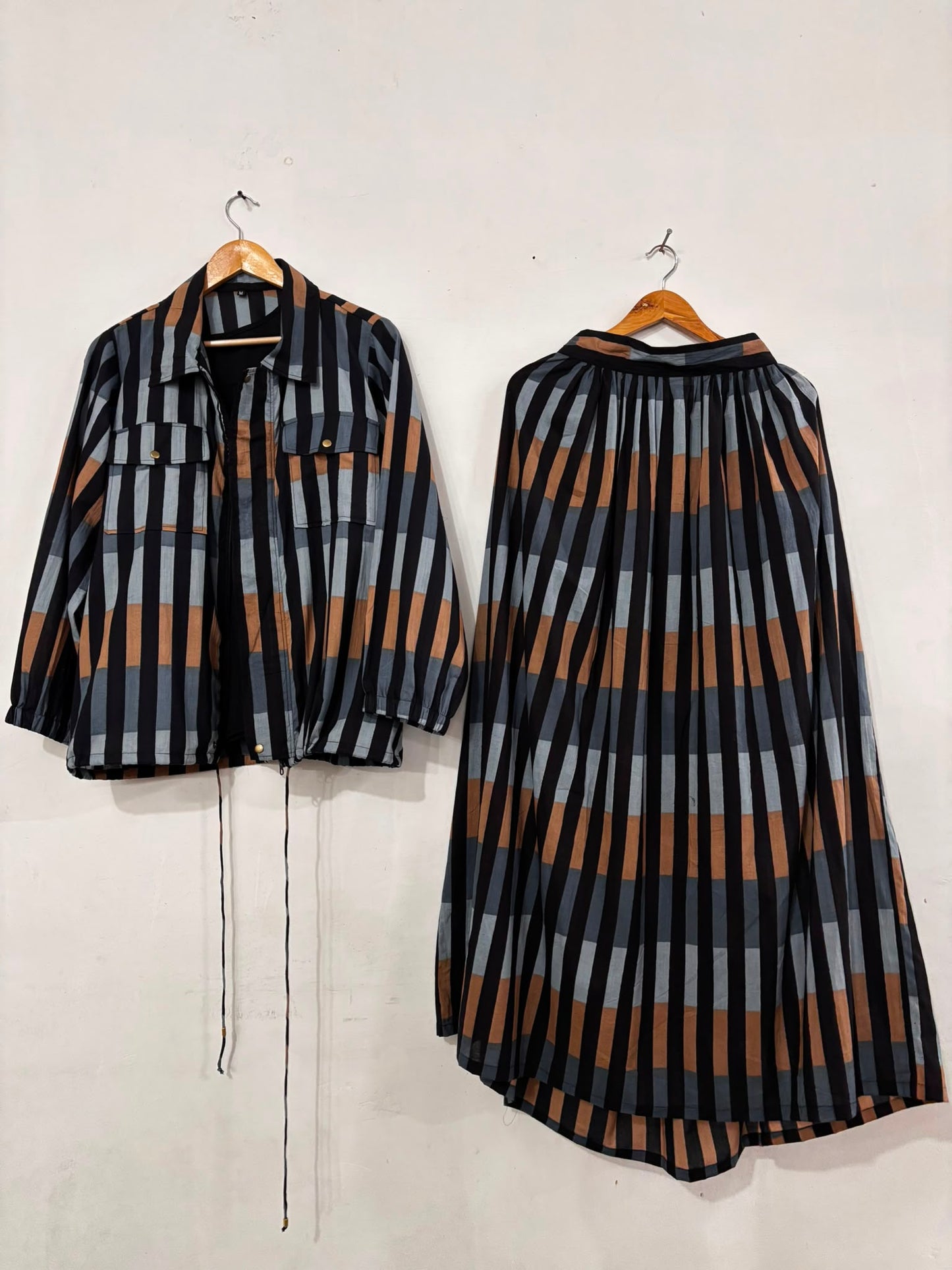 NILA  SKIRT AND TOP SET  (SET OF 3) -Delivery in 1 WEEK