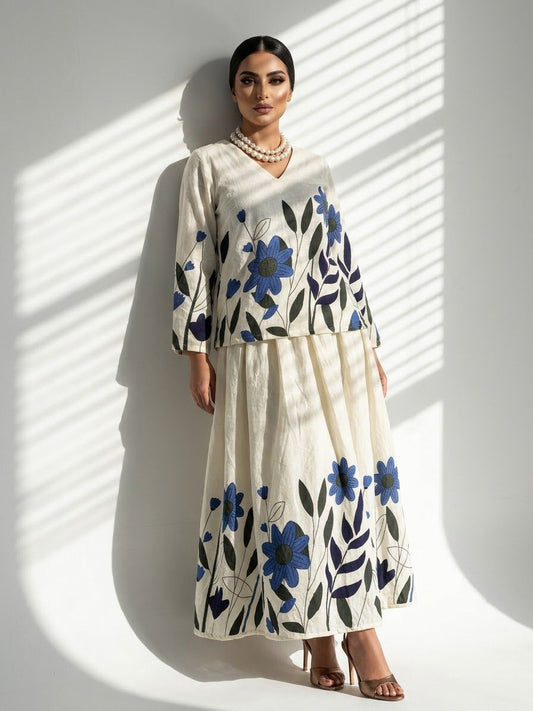 ISHA SKIRT AND TOP SET  (SET OF 2) -Delivery in 1 WEEK