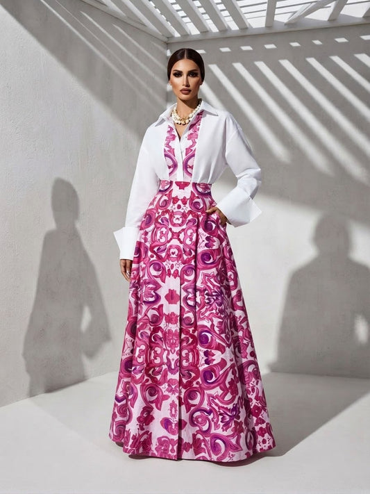 LEELA  SHIRT AND SKIRT SET  (SET OF 2) -delivery in 1 week