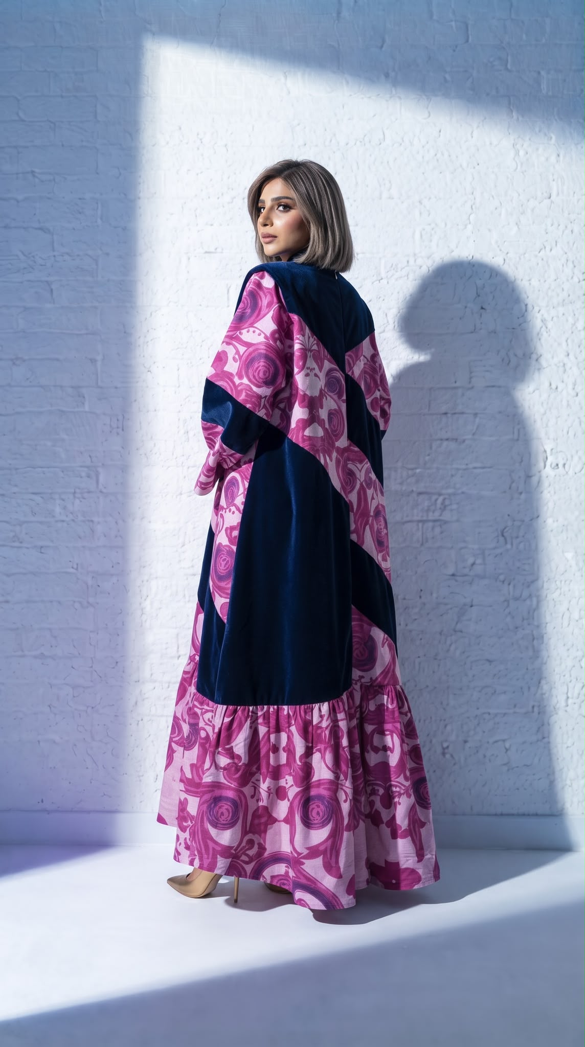 EVAYA VELEVTAND COTTON KAFTAN-DELIVERY IN 10 TO 12 DAYS