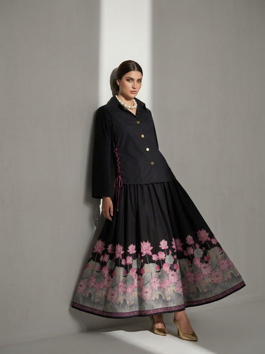 MIREN  SKIRT AND SHIRT SET  -Delivery in 2to 3days-LIMITED QUANTITIES