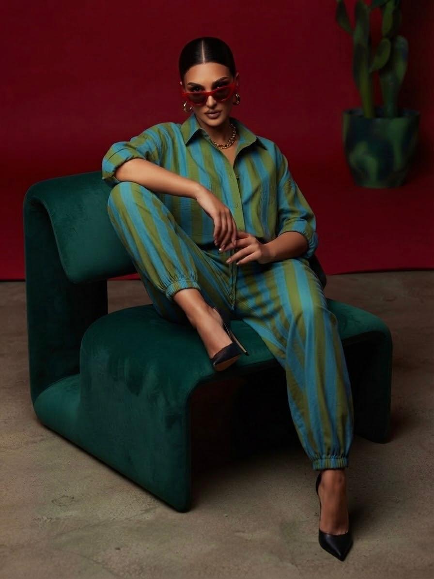 EMI SHIRT AND PANTS SET  (SET OF 2) -Delivery in 1 WEEK