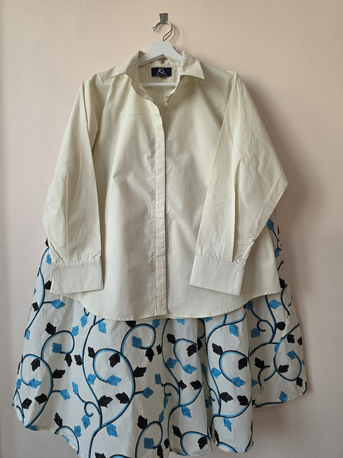 ANA SHIRT AND SKIRT SET  (SET OF 2) -delivery in 1 week